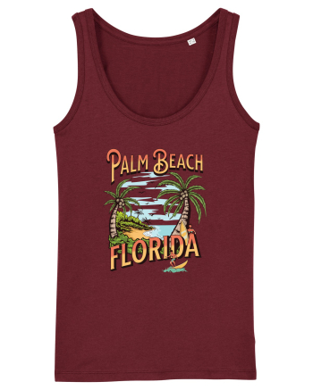 De vară: Palm Beach Florida Burgundy