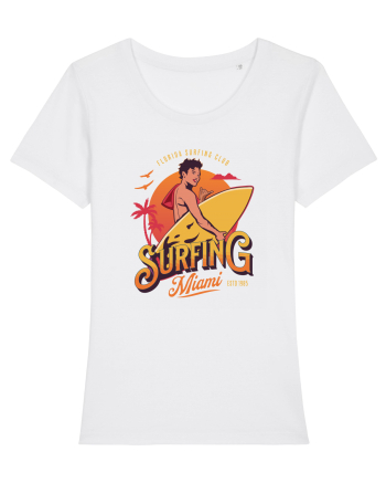 De vară: Surfing Miami White