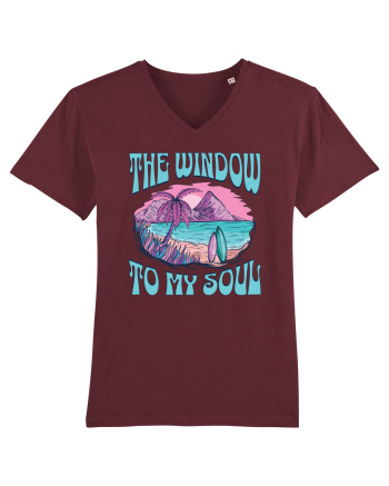De vară: The window to my soul Burgundy