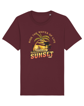 De vară: Unforgettable sunset Burgundy