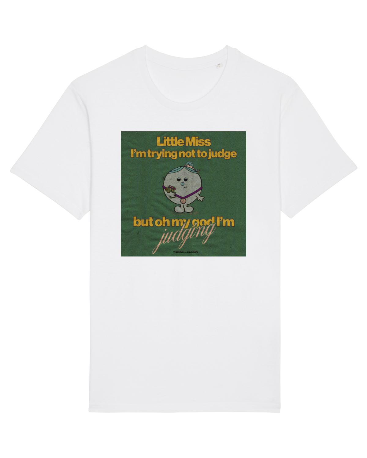 Tricou mânecă scurtă Unisex Rocker White