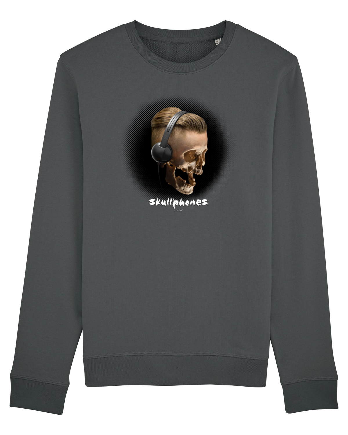 Bluză mânecă lungă Unisex Rise Anthracite
