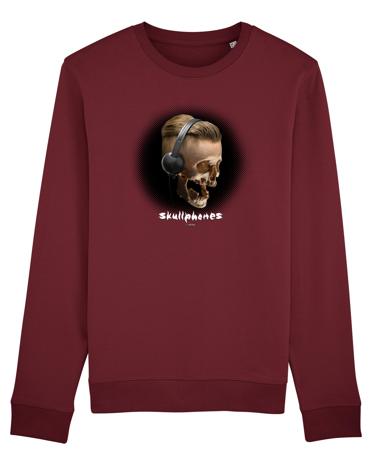 Bluză mânecă lungă Unisex Rise Burgundy