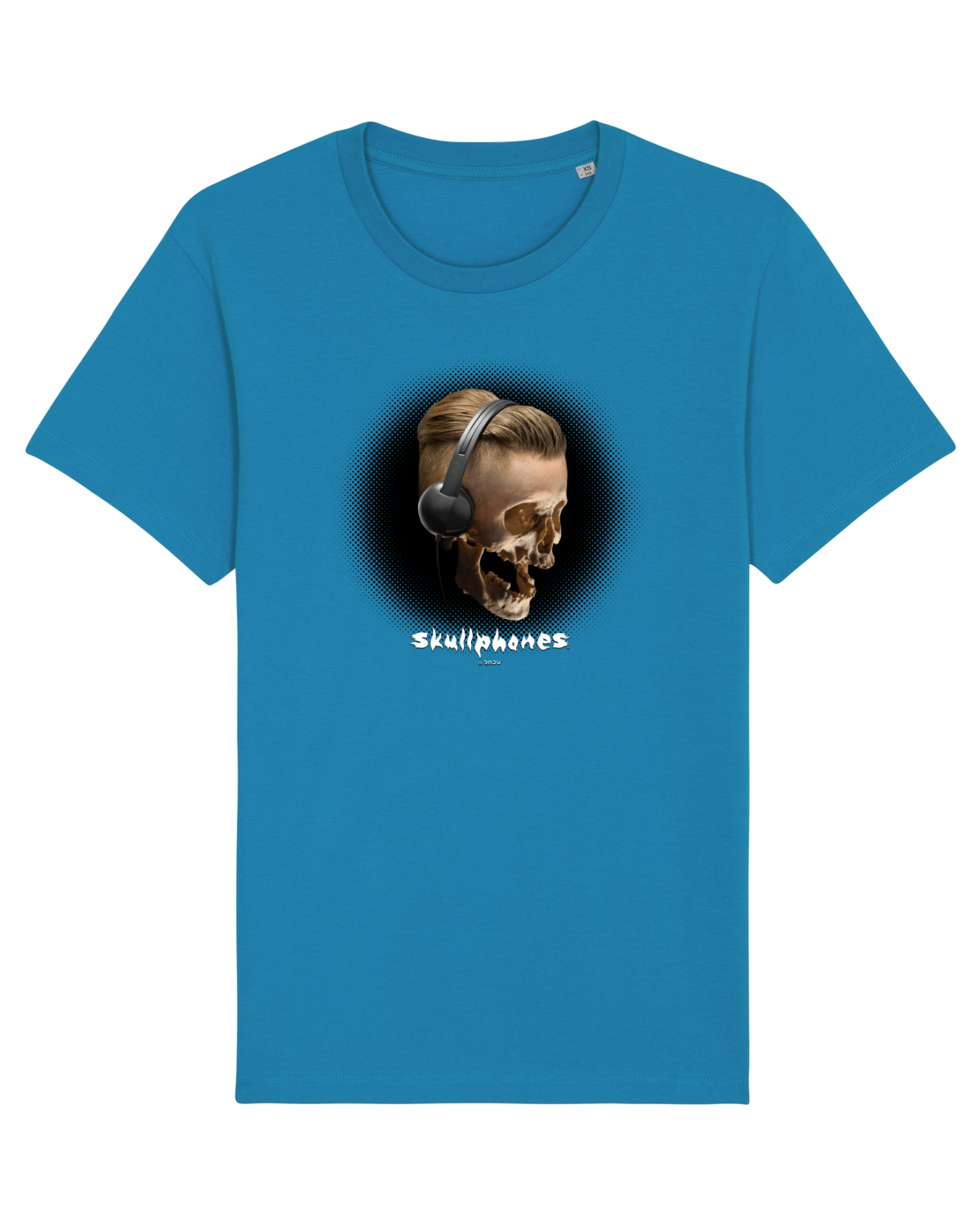 Tricou mânecă scurtă Unisex Rocker Azur