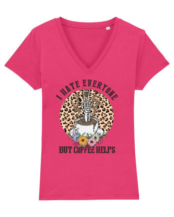 I Hate Everyone But Coffee Helps Raspberry