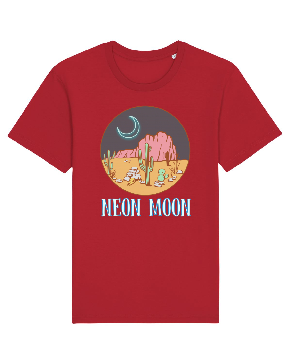 Tricou mânecă scurtă Unisex Rocker Red