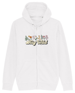 Stay Wild Hanorac cu fermoar Unisex Connector
