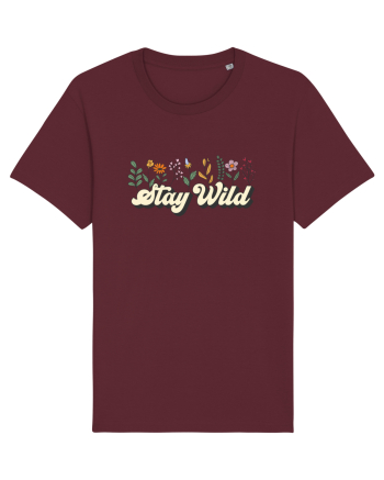 Stay Wild Burgundy