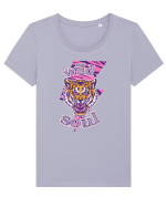 Wild Soul Tricou mânecă scurtă guler larg fitted Damă Expresser