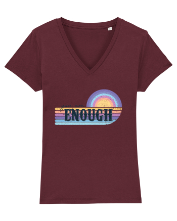 You Are Enough Burgundy