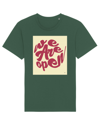 we are open 304 Bottle Green