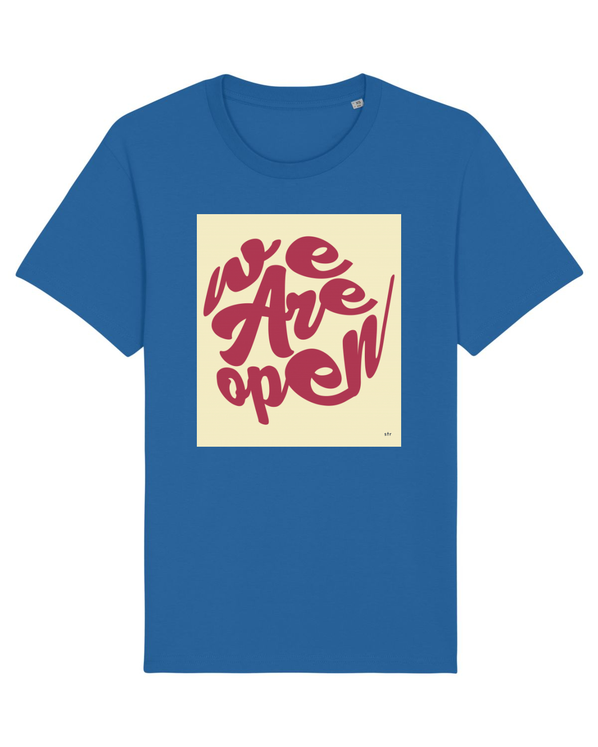 Tricou mânecă scurtă Unisex Rocker Royal Blue