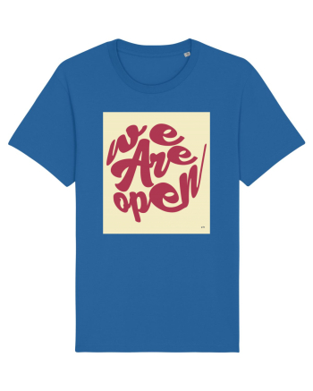we are open 304 Royal Blue