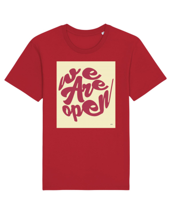 we are open 304 Red