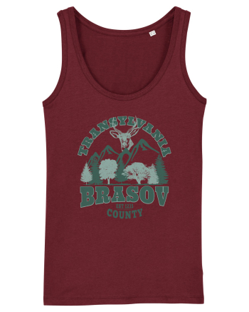 Transylvania Brasov County Est 1235 Burgundy
