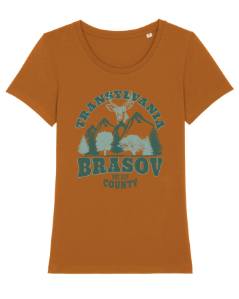 Transylvania Brasov County Est 1235 Roasted Orange