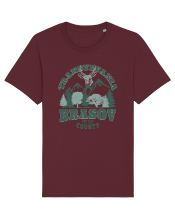 Transylvania Brasov County Est 1235 Burgundy