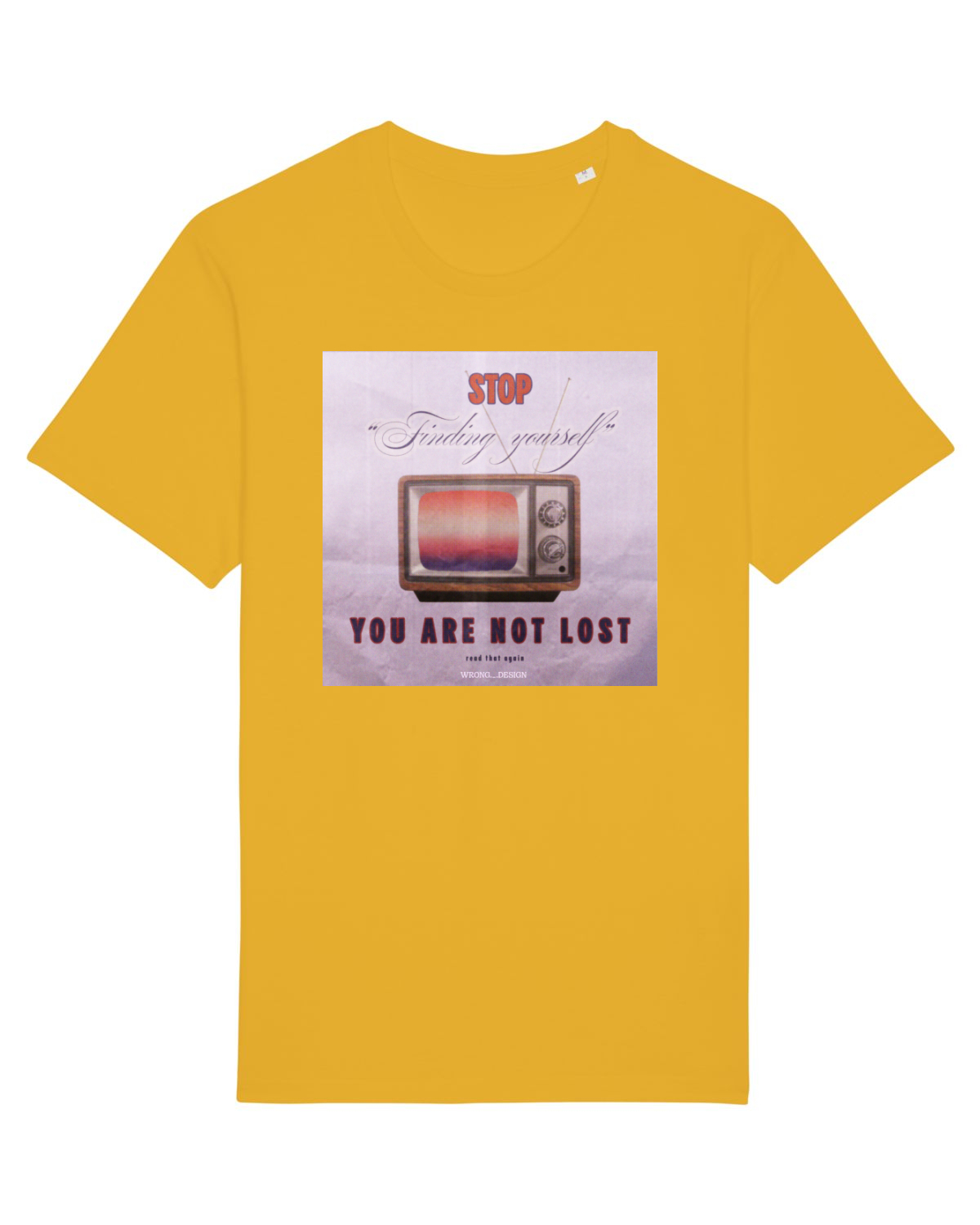 Tricou mânecă scurtă Unisex Rocker Spectra Yellow