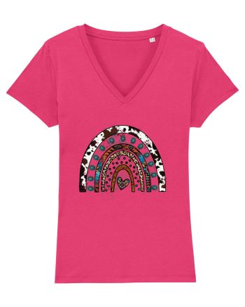 Vintage Summer Rainbow Raspberry
