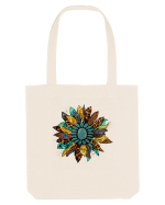 Vintage Summer Sunflower Sacoșă textilă