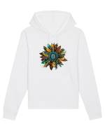 Vintage Summer Sunflower Hanorac Unisex Drummer