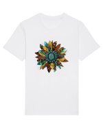 Vintage Summer Sunflower Tricou mânecă scurtă Unisex Rocker