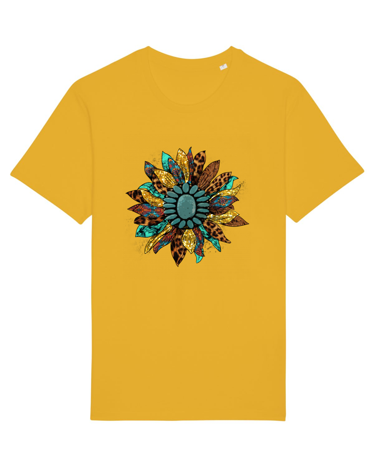 Tricou mânecă scurtă Unisex Rocker Spectra Yellow