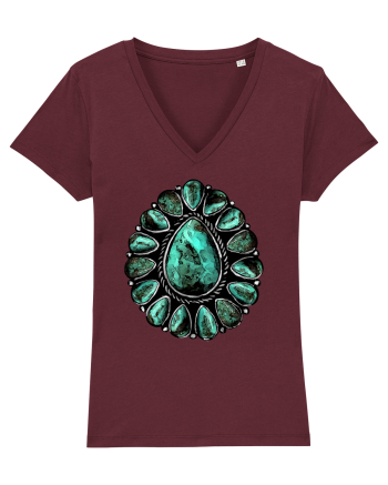 Western Vintage Gem Burgundy