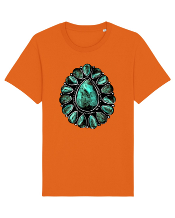 Western Vintage Gem Bright Orange