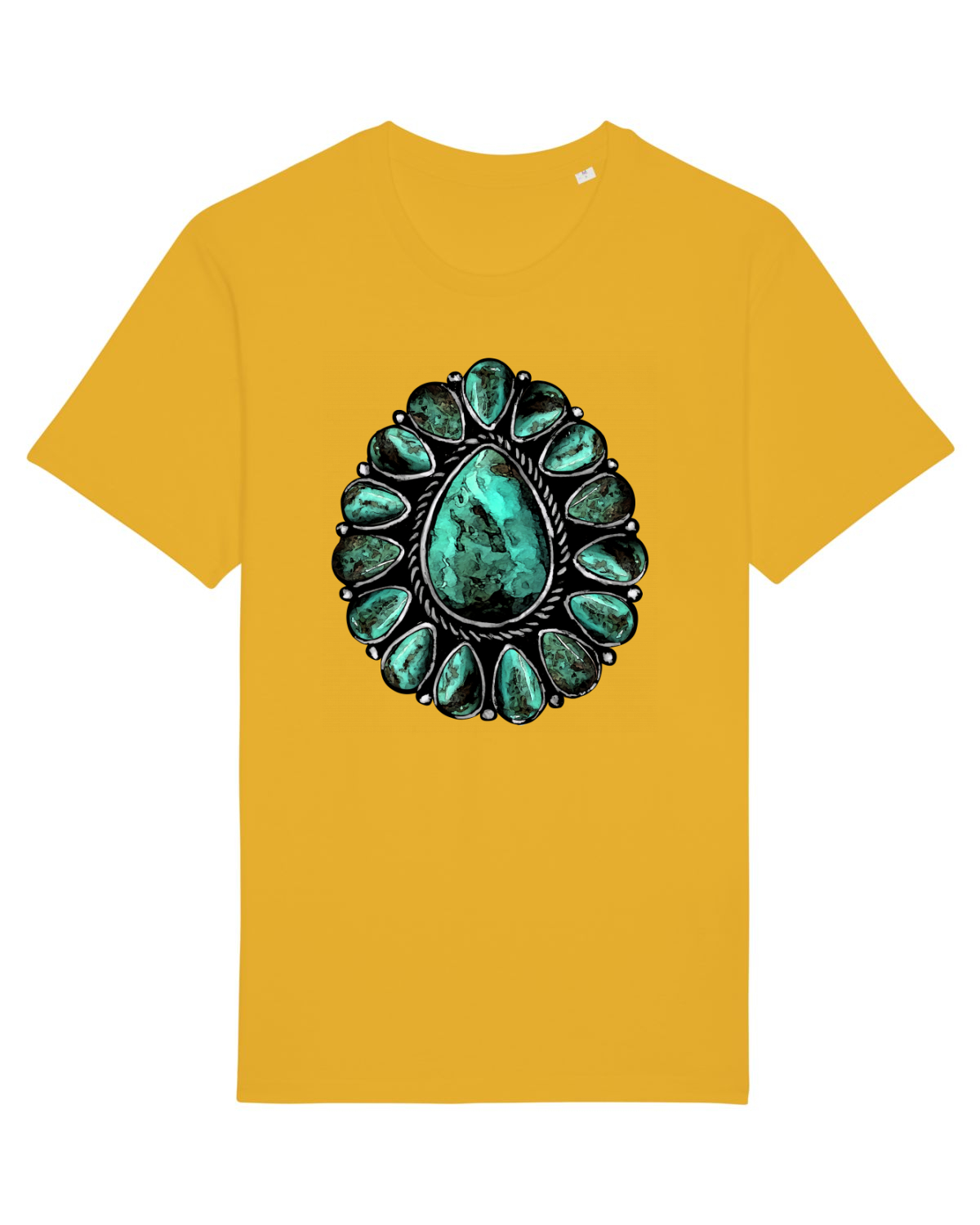 Tricou mânecă scurtă Unisex Rocker Spectra Yellow