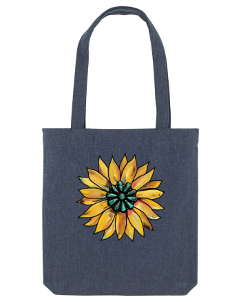Sunflower Western Yellow Midnight Blue