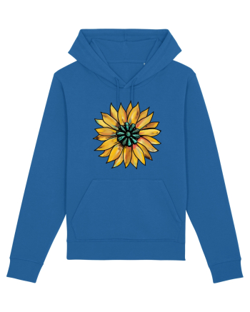 Sunflower Western Yellow Royal Blue