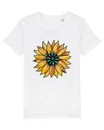 Sunflower Western Yellow Tricou mânecă scurtă  Copii Mini Creator