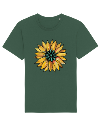 Sunflower Western Yellow Bottle Green