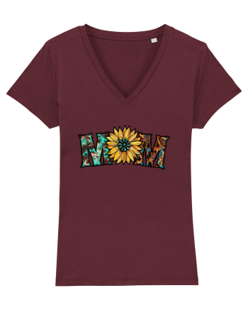 Western Mom Burgundy