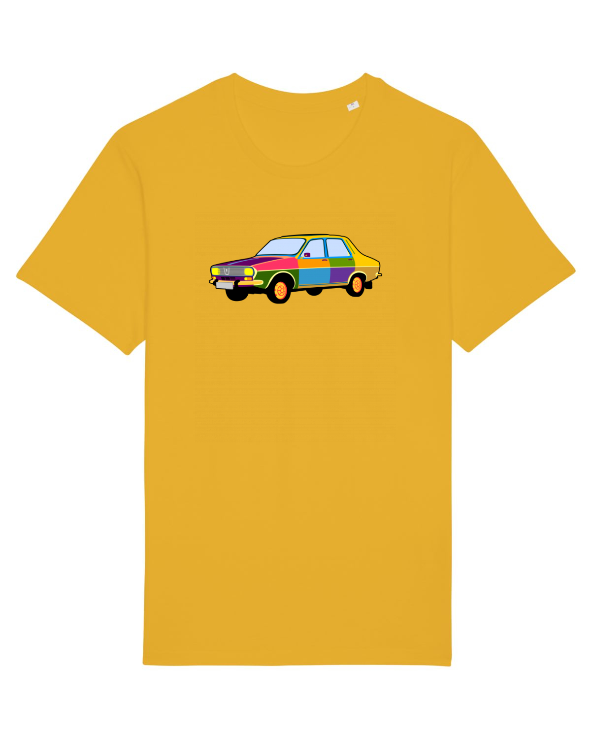 Tricou mânecă scurtă Unisex Rocker Spectra Yellow
