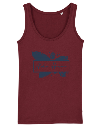 Aloha Hawaii Burgundy