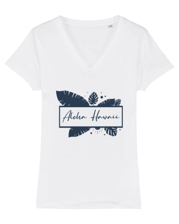 Aloha Hawaii White