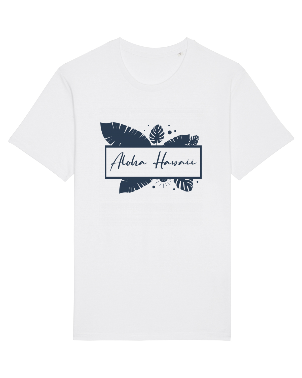 Tricou mânecă scurtă Unisex Rocker White