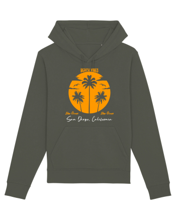 Beach Vibes Blue Ocean San Diego Khaki