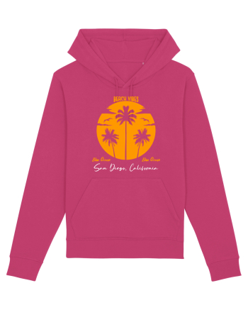Beach Vibes Blue Ocean San Diego Raspberry