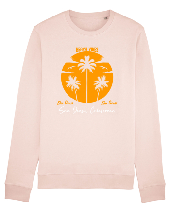 Beach Vibes Blue Ocean San Diego Candy Pink
