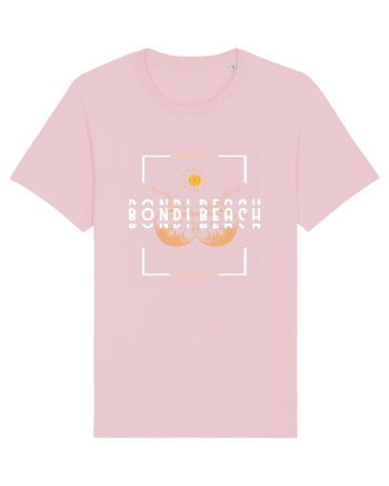 Bondi Beach Sydney Australia Cotton Pink
