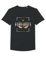 Bondi Beach Sydney Australia Tricou mânecă scurtă guler larg Bărbat Skater