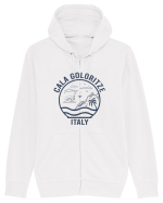 Cala Goloritze Italy Hanorac cu fermoar Unisex Connector
