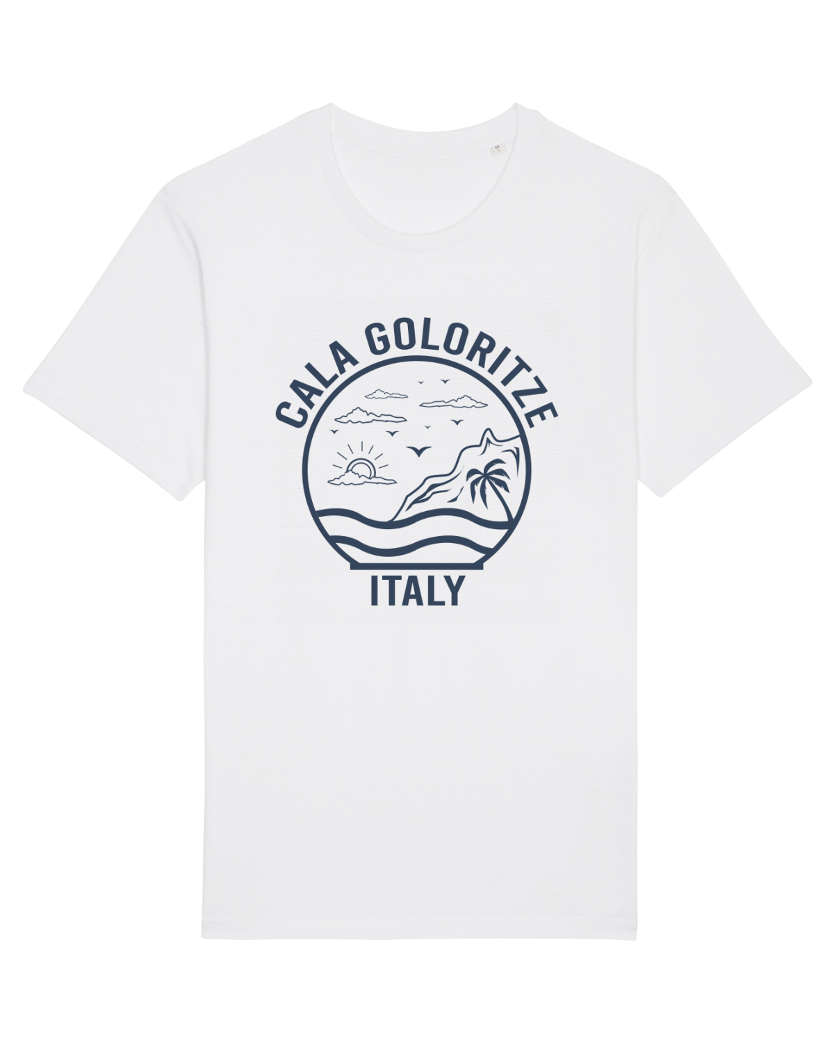 Tricou mânecă scurtă Unisex Rocker White