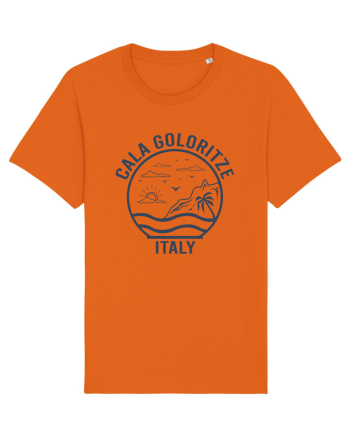 Cala Goloritze Italy Bright Orange