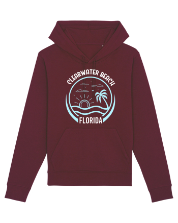 Clearwater Beach Florida Burgundy