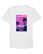 Copacabana Brazil Tricou mânecă scurtă guler larg Bărbat Skater