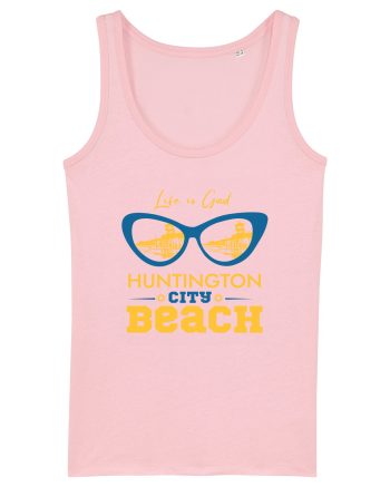 Huntington City Beach USA Cotton Pink